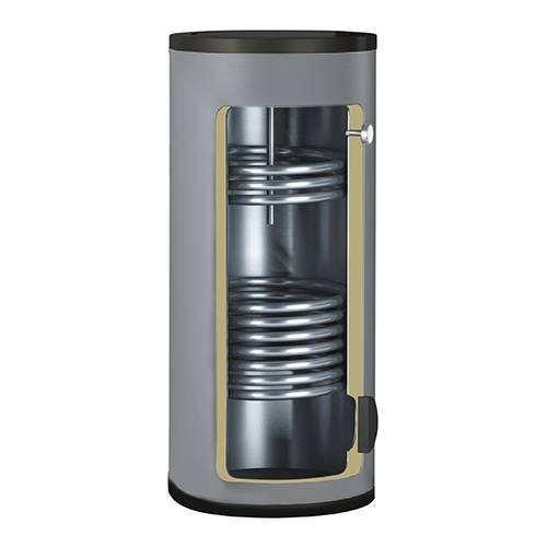Бойлер косвенного нагрева Gekon B02 30/15 кВт, 200 л, с 2-я ТО, напольный, INOX Бойлер косвенного нагрева Gekon B02 30/15 кВт, 200 л, с 2-я ТО, напольный, INOX