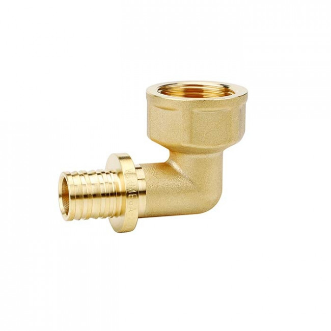 Угольник 90° Varmega Slide-fit 25х3/4“ ВР, латунь, аксиальный VM51516 Угольник 90° Varmega Slide-fit 25х3/4“ ВР, латунь, аксиальный VM51516