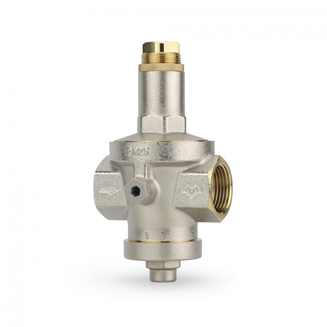 Редуктор давления мембранный Varmega DN25 (1") ВР PN25 (0,5-7 бар) с присоединением к манометру VMPR04-N25060 Редуктор давления мембранный Varmega DN25 (1") ВР PN25 (0,5-7 бар) с присоединением к манометру VMPR04-N25060
