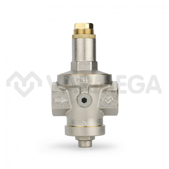 Редуктор давления мембранный Varmega DN25 (1") ВР PN25 (0,5-7 бар) с присоединением к манометру VMPR04-N25060 Редуктор давления мембранный Varmega DN25 (1") ВР PN25 (0,5-7 бар) с присоединением к манометру VMPR04-N25060