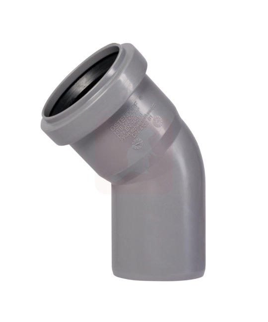 Отвод канализационный Ostendorf HTB 50х45° Отвод канализационный Ostendorf HTB 50х45°