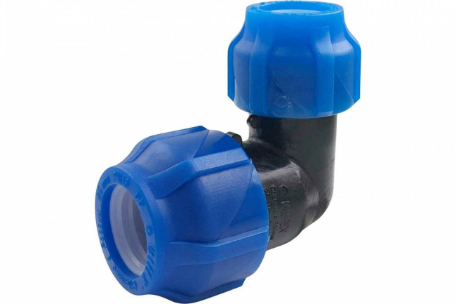 Отвод компрессионный переходной Valfex ПНД 25х32х90