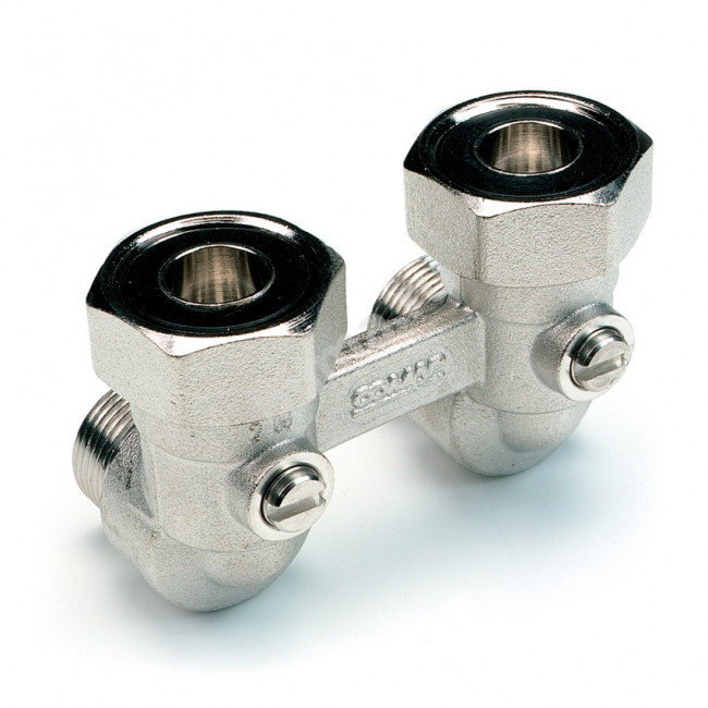 Клапан нижнего подключения радиатора угловой Comap 965E 3/4"НРек x 3/4"ВР ек 965206-AF Клапан нижнего подключения радиатора угловой Comap 965E 3/4"НРек x 3/4"ВР ек 965206-AF