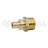Муфта переходная (штуцер) Varmega Slide-fit с НР 25 мм*1“, латунь, аксиальная VM51217