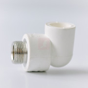 Колено Pilsa PPR НР 25х3/4", белое Колено Pilsa PPR НР 25х3/4", белое