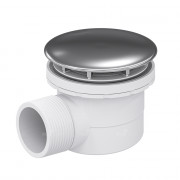 Сифон для душевых поддонов RGW Velplex QYD-06 D60 мм с сухим затвором, хром 18241106-01* Сифон для душевых поддонов RGW Velplex QYD-06 D60 мм с сухим затвором, хром 18241106-01*