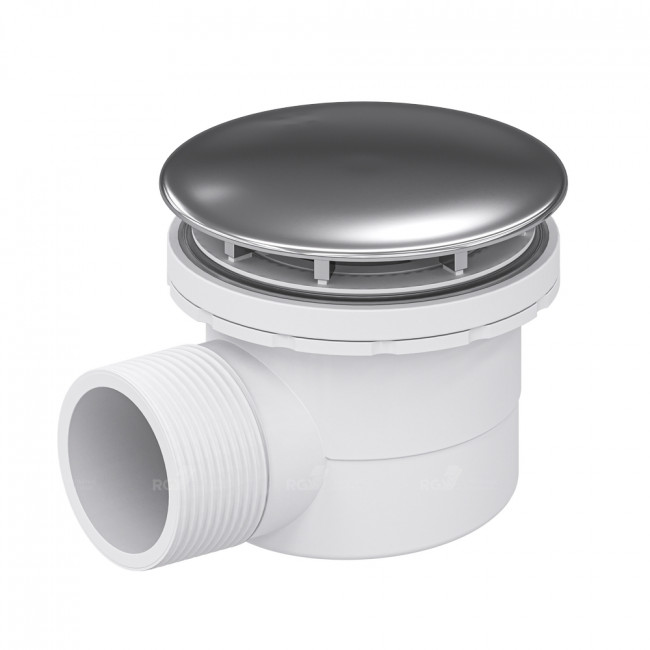Сифон для душевых поддонов RGW Velplex QYD-06 D60 мм с сухим затвором, хром 18241106-01* Сифон для душевых поддонов RGW Velplex QYD-06 D60 мм с сухим затвором, хром 18241106-01*