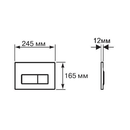 Комплект подвесного унитаза Aquatek Лугано AQ2002-00 и инсталляции Aquatek Standard 50 INS-0000012 с звукоизол. прокладкой, панелью смыва KDI-0000010 (хром) и крепежом 4в1