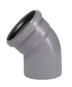 Отвод канализационный Ostendorf HTB 125х45° Отвод канализационный Ostendorf HTB 125х45°