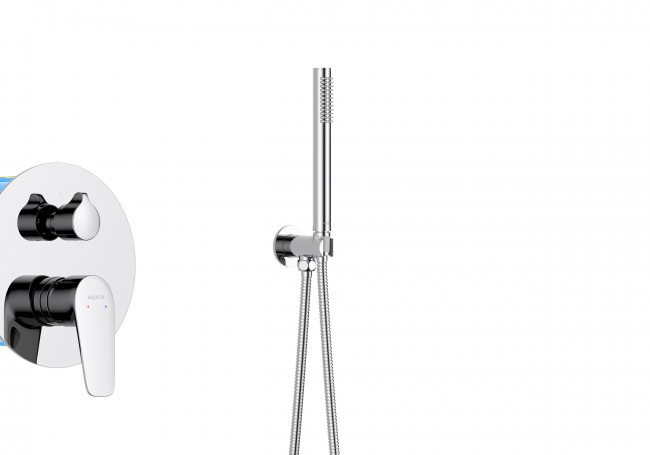 Душевая система Aquatek Бетта Set 3 в 1 с тропическим и ручным душем, хром AQ1172CR Душевая система Aquatek Бетта Set 3 в 1 с тропическим и ручным душем, хром AQ1172CR