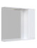 Зеркальный шкаф Sanstar Адель 80 П, 1 дверца, белый