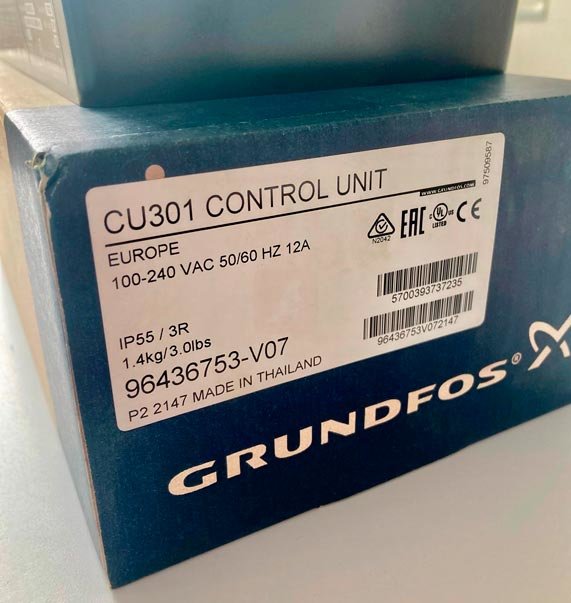 Блок управления CU 301 Grundfos для насосов SQE