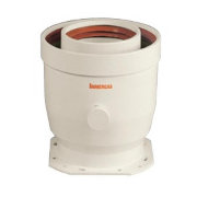 Патрубок с отводом для слива конденсата Immergas 80/125 мм 3.010960
