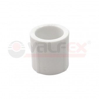 Муфта соединительная Valfex PPR 25, белая Муфта соединительная Valfex PPR 25, белая