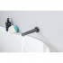 Излив для ванны Aquatek Бетта 224 мм, оружейная сталь AQ1141BGM
