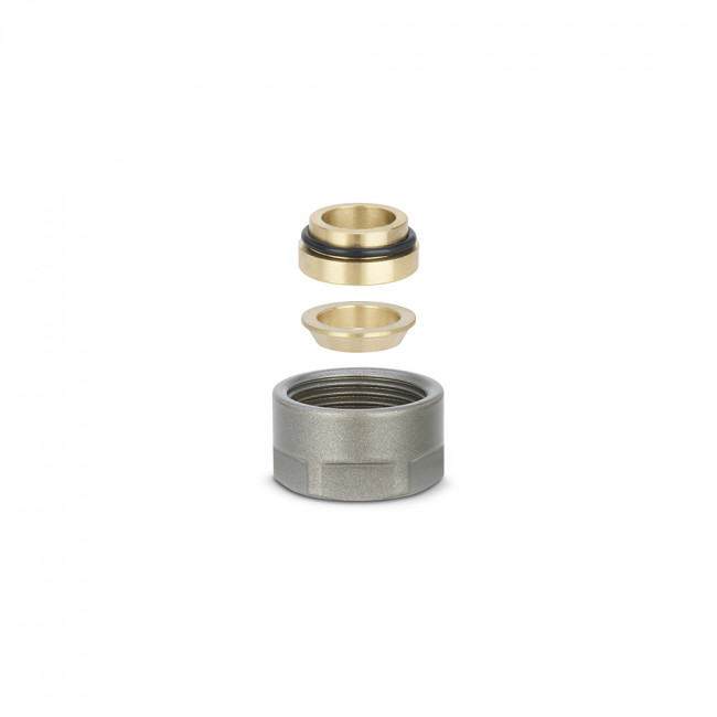 Резьбозажимное соединение (фитинг евроконус) Varmega Design 3/4"EK для подключения медной трубки D15х1,0 мм, серый VMDV30-301515 Резьбозажимное соединение (фитинг евроконус) Varmega Design 3/4"EK для подключения медной трубки D15х1,0 мм, серый VMDV30-301515