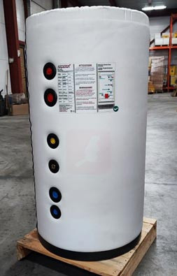 Бойлер косвенного нагрева Arderia BF 200 1240х600 G 3/4
