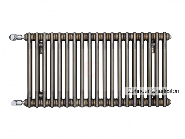 Радиатор трубчатый стальной Zehnder Charleston Retrofit 3057, 20 сек.1/2 бок.подк. 0325 TL (кроншт.в компл.)
