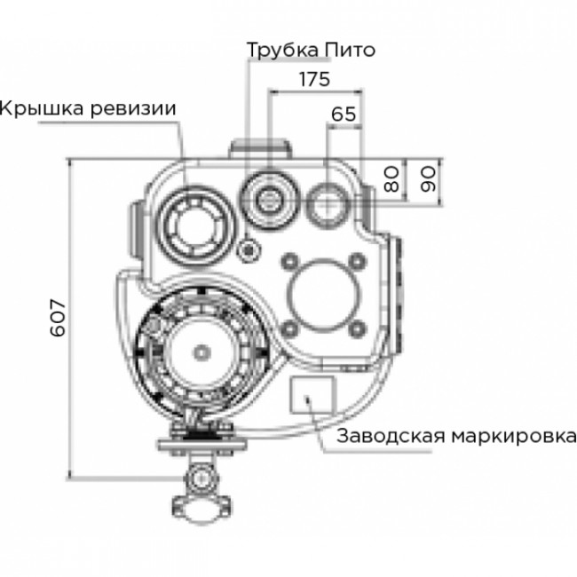 Канализационная насосная станция SFA SANICUBIC 1 GR SE71.3 T