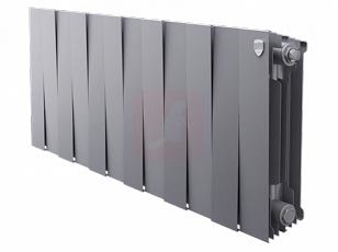 Радиатор биметаллический Royal Thermo Piano Forte 300 Silver Satin-12 секц. Радиатор биметаллический Royal Thermo Piano Forte 300 Silver Satin-12 секц.