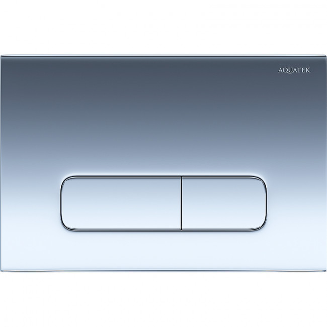 Комплект подвесного унитаза Aquatek Оберон AQ1363W-00 и инсталляции Aquatek Standard 50 INS-0000012 с звукоизол. прокладкой, панелью смыва KDI-0000016 (хром) и крепежом 4в1