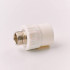 Муфта комбинированная GF+Hakan PPR НР 20х3/4", белая (250)