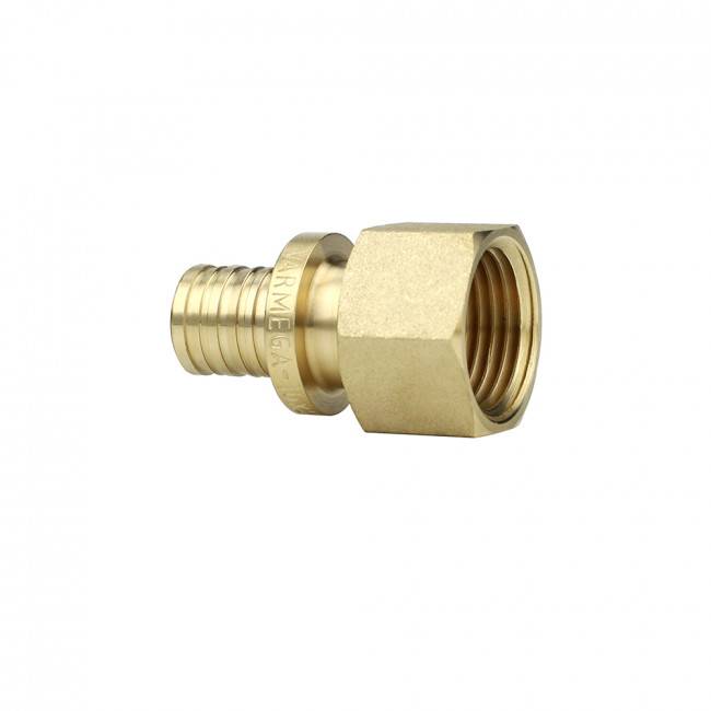Муфта переходная Varmega Slide-fit, ВР 25х1/2", аксиальная, латунь VM51315 Муфта переходная Varmega Slide-fit, ВР 25х1/2", аксиальная, латунь VM51315