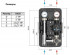 Насосная группа Varmega V-Flow DN25 с термосмесительным клапаном, нерж. сталь, без насоса VMPG11-250000