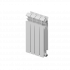 Биметаллический радиатор Rifar EcoBuild 300-4 секции, белый