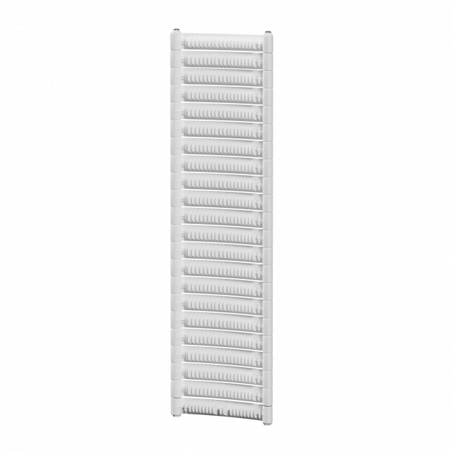 Биметаллический вертикальный радиатор Rifar Convex Ventill V 500-22 секции, белый