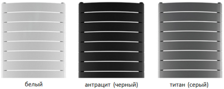 Биметаллический вертикальный радиатор Rifar Convex Ventill V 500-22 секции, белый