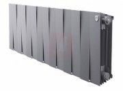 Радиатор биметаллический Royal Thermo Piano Forte 300 Silver Satin-14 секц. Радиатор биметаллический Royal Thermo Piano Forte 300 Silver Satin-14 секц.