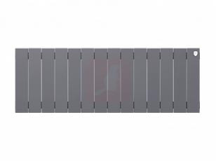 Радиатор биметаллический Royal Thermo Piano Forte 300 Silver Satin-14 секц. Радиатор биметаллический Royal Thermo Piano Forte 300 Silver Satin-14 секц.