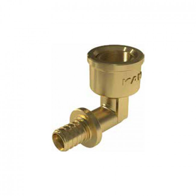 Угольник 90° KAN-therm UltraLine 20х2,8/3/4" ВР латунь, аксиальный 2509069007 Угольник 90° KAN-therm UltraLine 20х2,8/3/4" ВР латунь, аксиальный 2509069007