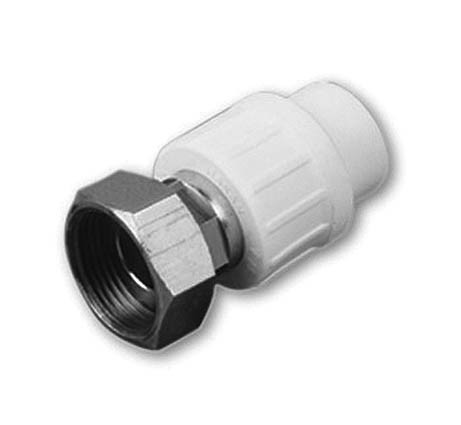 Муфта комбинированная GF+Hakan PPR НГ 25х1", белая (150) Муфта комбинированная GF+Hakan PPR НГ 25х1", белая (150)