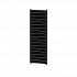 Биметаллический вертикальный радиатор Rifar Confex Ventill V 500-18 секций, антрацит