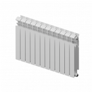 Биметаллический радиатор Rifar EcoBuild 500-11 секций, белый
