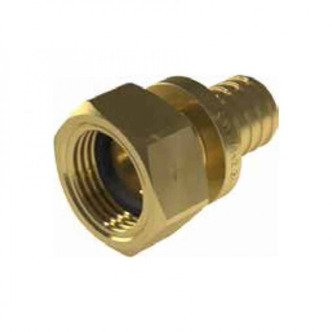Муфта (штуцер) переходная KAN-therm UltraLine 20х2,8/1/2" с НГ, латунь, аксиальная 2510105004 Муфта (штуцер) переходная KAN-therm UltraLine 20х2,8/1/2" с НГ, латунь, аксиальная 2510105004