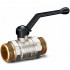 Кран шаровой латунный LD Pride 47.15.Н-Н.Р Ду 15(1/2") Ш-Ш Ру 40 рычаг LD 47.305.15