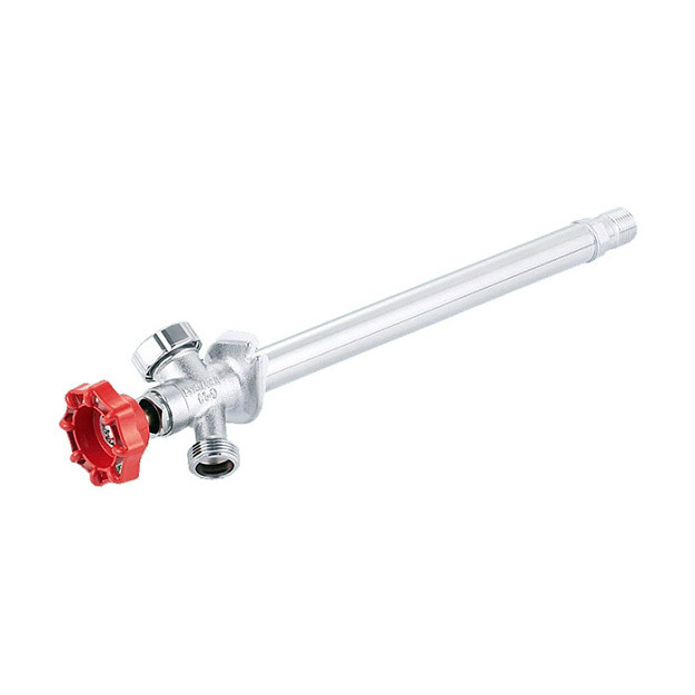 Кран незамерзающий Unipump WF-2105 ДУ15(1/2") НР - ДУ20(3/4") НР 300мм, латунь 38434