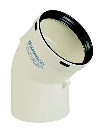 Отвод (комплект 2 шт.) 45° 200 мм Immergas 3.024664