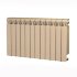 Биметаллический радиатор Rifar Monolit 500, 12 секций, 3/4" Айвори