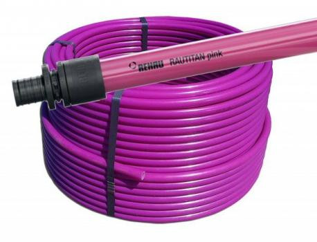 Труба из сшитого полиэтилена Rehau RAUTITAN pink 16х2,2 мм 10 бар 13360421120 Труба из сшитого полиэтилена Rehau RAUTITAN pink 16х2,2 мм 10 бар 13360421120