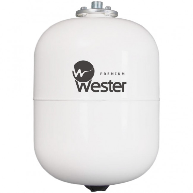 Расширительный мембранный бак для ГВС и гелиосистем Wester WDV Premium 24л, 12 бар, к/ф из нерж. стали Расширительный мембранный бак для ГВС и гелиосистем Wester WDV Premium 24л, 12 бар, к/ф из нерж. стали
