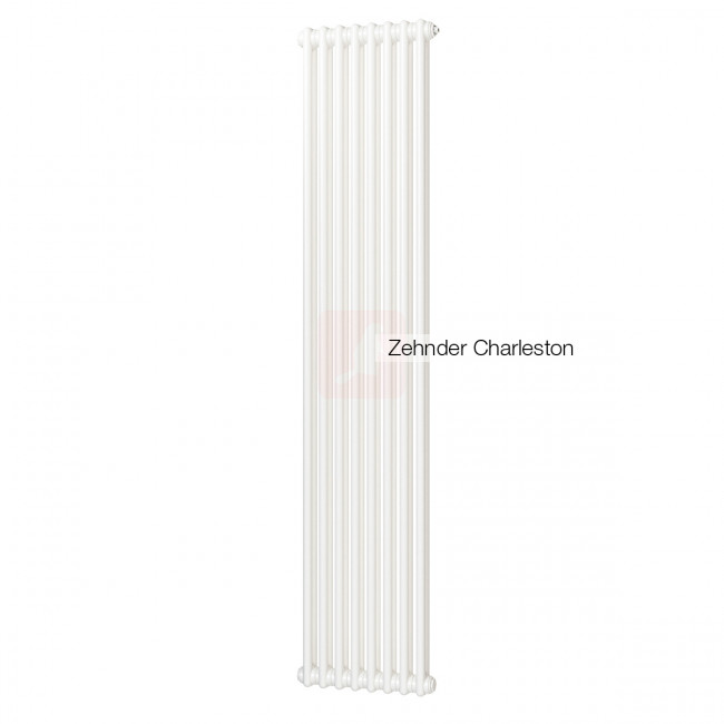 Радиатор трубчатый стальной Zehnder Charleston Retrofit 3150, 06 сек.1/2 бок.подк. RAL9016 (кроншт.в компл.) Радиатор трубчатый стальной Zehnder Charleston Retrofit 3150, 06 сек.1/2 бок.подк. RAL9016 (кроншт.в компл.)