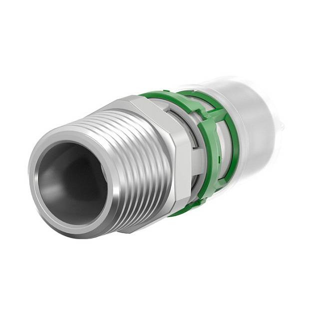 Пресс-муфта переходная Comap SkinPress НР 20х1/2", S7243CV латунь 7243GW2012 Пресс-муфта переходная Comap SkinPress НР 20х1/2", S7243CV латунь 7243GW2012