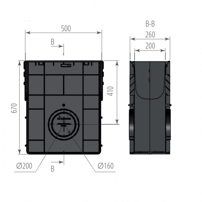 Пескоуловитель Aquastok ПП Norma DN200 C250 (12055) Пескоуловитель Aquastok ПП Norma DN200 C250 (12055)