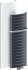 Биметаллический вертикальный радиатор Rifar Confex 500-18 секций, антрацит