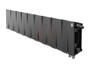 Биметаллический радиатор Royal Thermo Piano Forte 200 VDR Noir Sable, 18 секций Биметаллический радиатор Royal Thermo Piano Forte 200 VDR Noir Sable, 18 секций