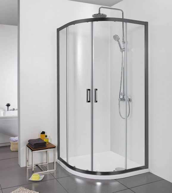 Душевой уголок Aquatek 1/4 круга, двери раздвижные 900x900x2000, профиль черный, стекло прозрачное Душевой уголок Aquatek 1/4 круга, двери раздвижные 900x900x2000, профиль черный, стекло прозрачное